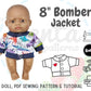 Bomber Jacket 8" Doll
