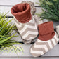 Baby Slip-On Menta Booties