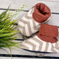 Baby Slip-On Menta Booties