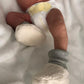 Baby Slip-On Menta Booties
