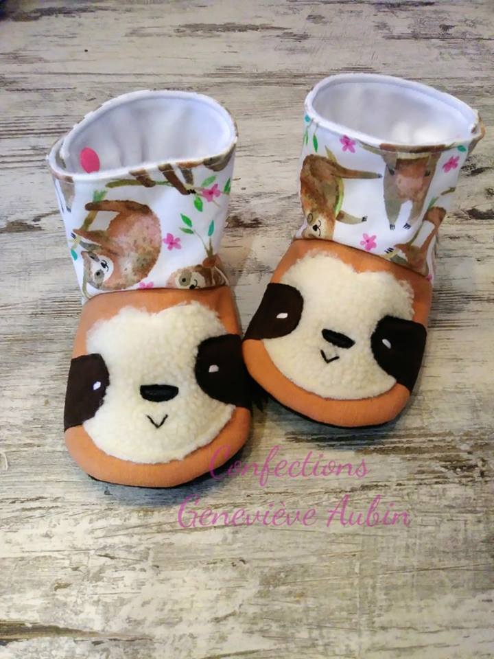 Baby Sloth Add-on Booties/Shoes