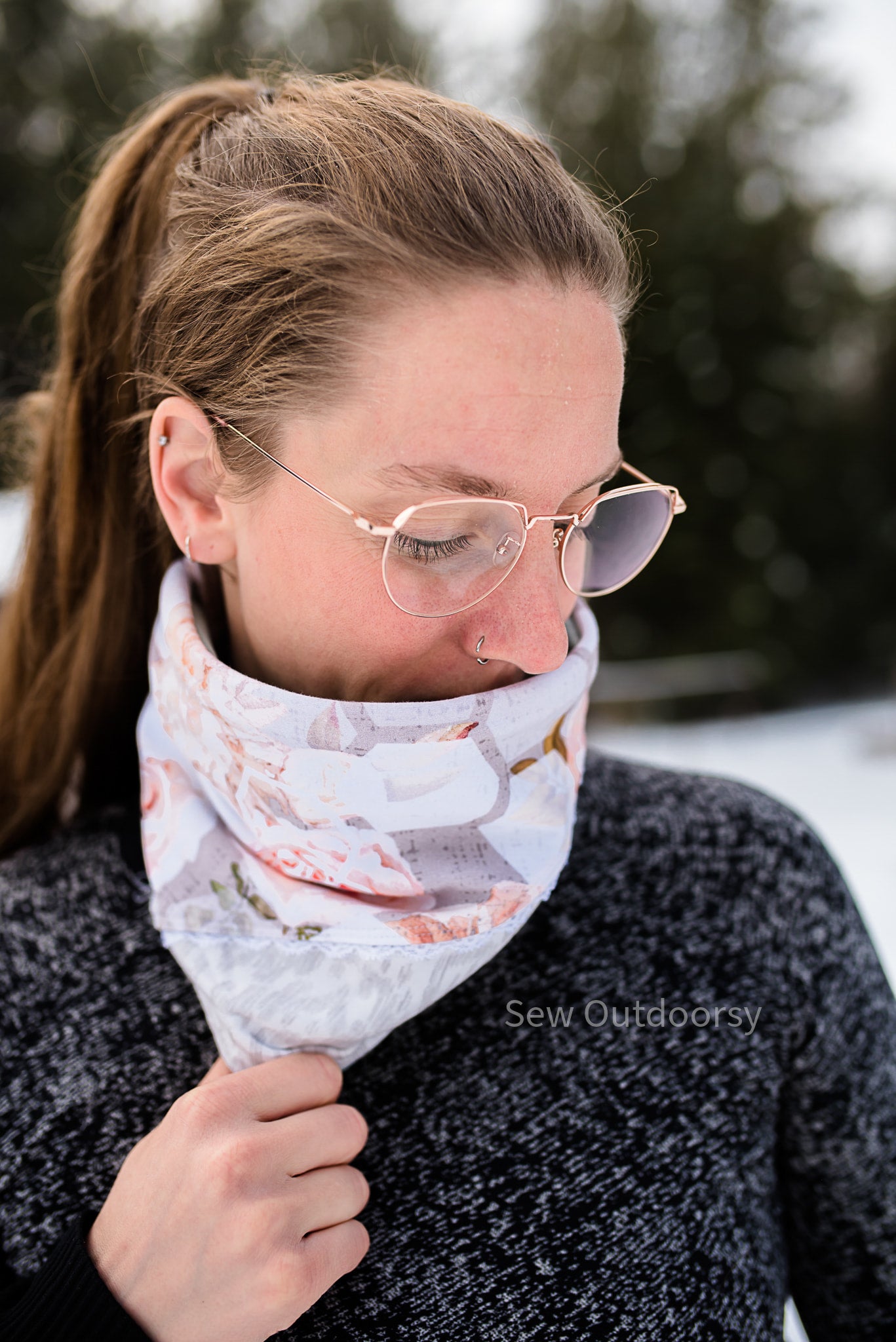 Menta Slouchy Scarf