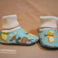 Baby Slip-On Menta Booties