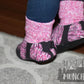 Baby Slip-On Menta Booties