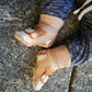 Baby Slip-On Menta Booties