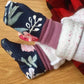 Baby Slip-On Menta Booties