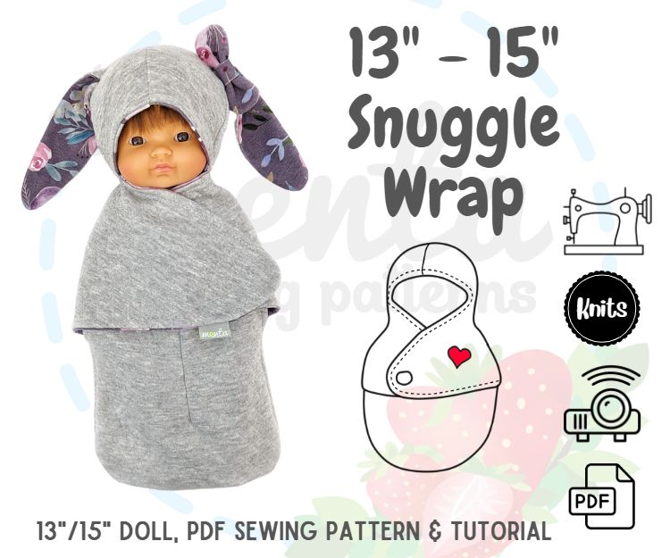 Snuggle Wrap 13" to 15" Doll