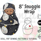 Snuggle Wrap 8" Doll