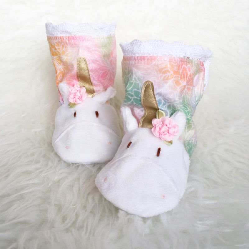 Baby unicorn slippers best sale