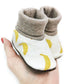 Baby Slip-On Menta Booties