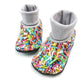 Baby Slip-On Menta Booties