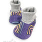 Baby Slip-On Menta Booties