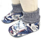Baby Slip-On Menta Booties