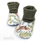 Baby Slip-On Menta Booties