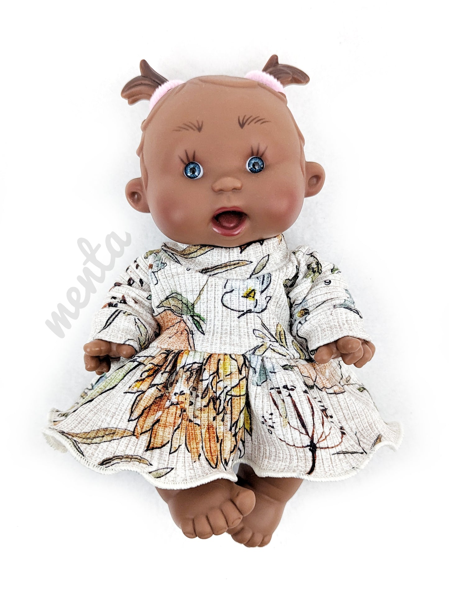 Dolman Shirt, Dress and Romper 8" Doll