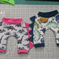 Baggy Pants + Dino Add-on 13" to 15" Dolls