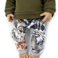 Baggy Pants + Dino Add-on 13" to 15" Dolls