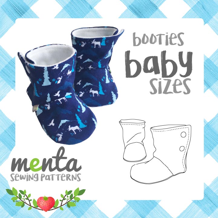 Baby Menta Booties