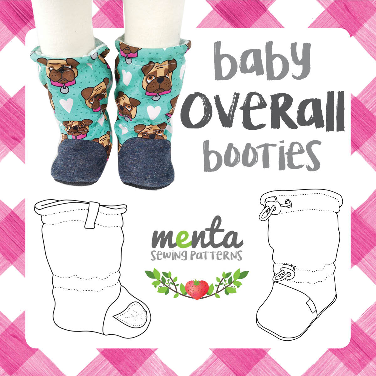 Overall Menta Booties 4" to 6.5"