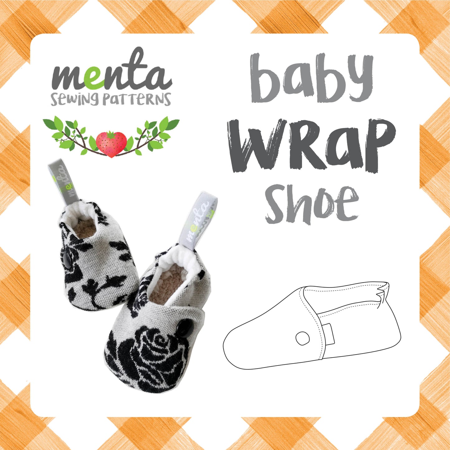 Menta Wrap shoe Baby sizes